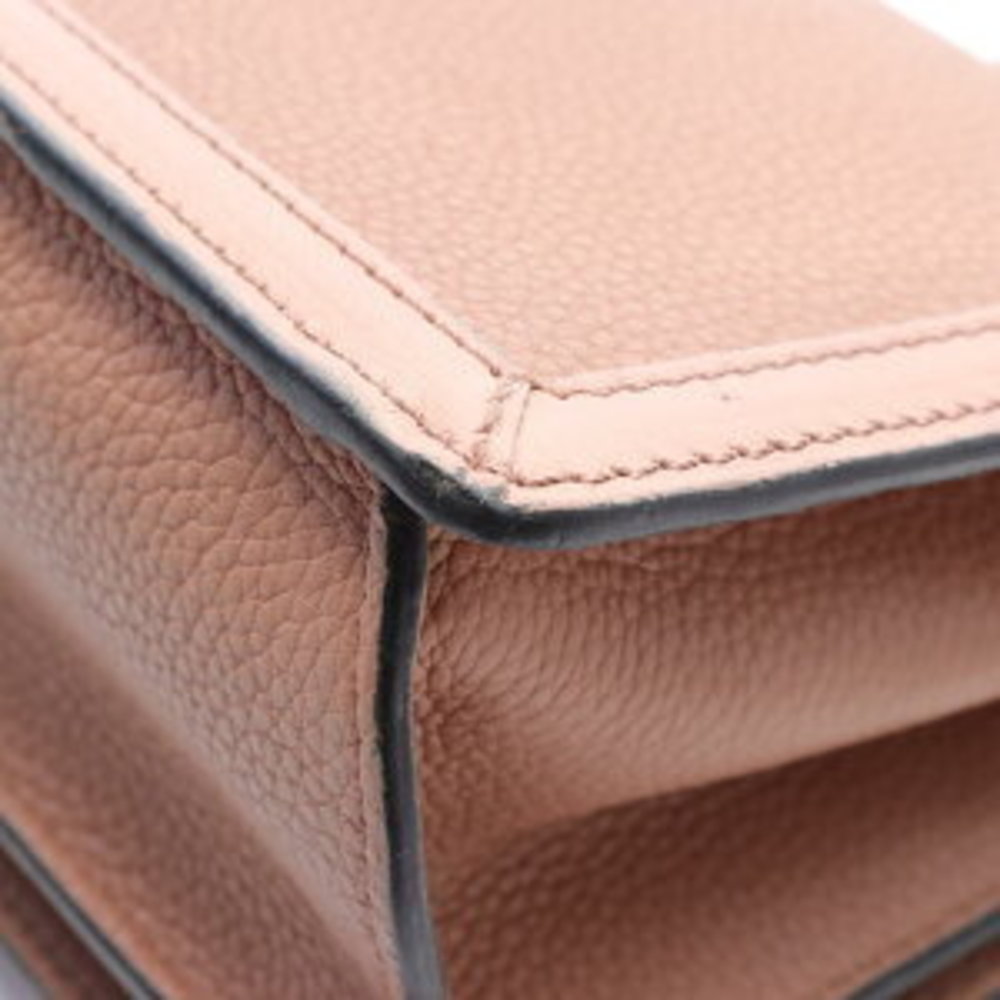 LOEWE Barcelona Shoulder Bag Leather Pink - Picture 7 of 7